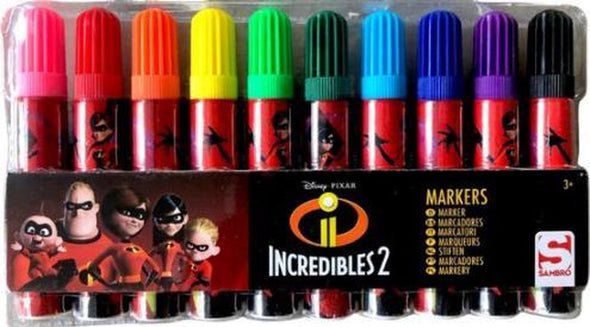 Incredibles Viltstiften - 10 stiften