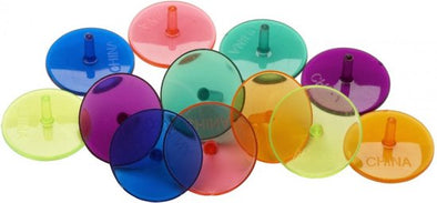 Apron Golfbal markers - Ball Markers - Neon - 12 stuks