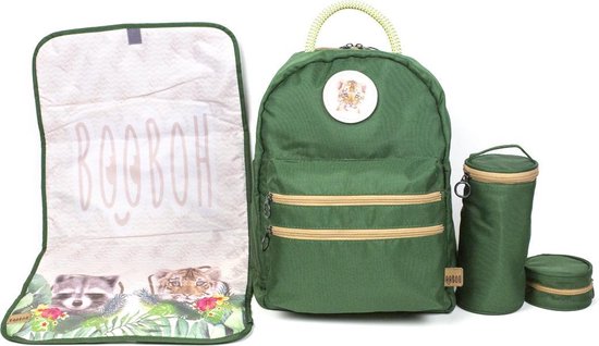 Booboh hippe luiertas rugtas groen