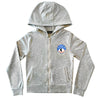 Moon Rebel vest voor meisjes in de kleur grijs met een gave print voor en achterop!